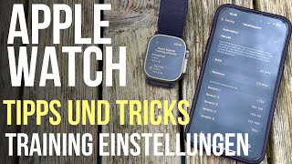 Apple Watch Sport und Fitness App richtig einstellen [upl. by Latsyrhc425]