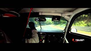 Falken Motorsports Porsche GT3 R Onboard 24hRennen Final Lap [upl. by Markiv]