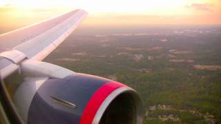 DELTA AIRLINES Boeing 767300 Landing in Atlanta HD [upl. by Kcirnek]