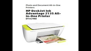 HP Deskjet 2135 Ink advantage Printer Review and Demo [upl. by Trude]