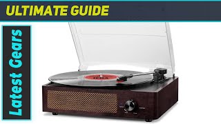 Vinyl Record Player The Ultimate Retro Experience [upl. by Teloiv]