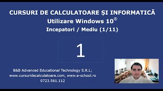 Curs de Utilizare PC  Windows 10 pentru incepatori  111  Hardware software componente [upl. by Akiras]