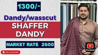 SHAFFER DANDY 1300  LAST YEAR REMAINING LIMITED STOCK  WASSCUT AND DANDY [upl. by Leandra]