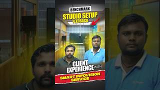 Benchmark Studio Setup Feedback Client Experience With Smart Infovision Service [upl. by Zirkle]