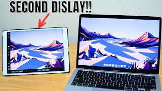 How To Use iPad as a Second Monitor with a MacBook [upl. by Damita]