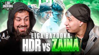 quotTODOS ME QUERÍAN VER PERDERquot  REACCIÓN ft HDR a ZAINA VS HDR  LIGABAZOOKA J8 GRAN REX 2024💥 [upl. by Eelano]