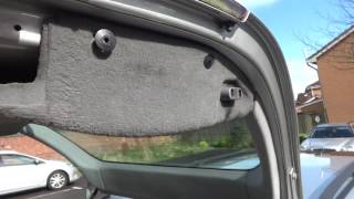 Mercedes w210 estate wagon door trim removal [upl. by Yt]