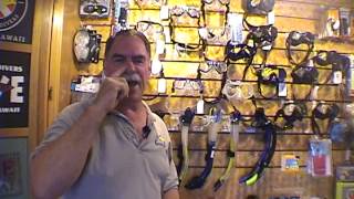 Choosing Mask Snorkel amp Fins MPEG2 [upl. by Yelyac10]