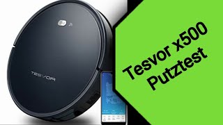 Tesvor x500 Putztest  Wischfunktions Test 1 [upl. by Map741]