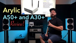 An Audiophile Review of the Arylic A50 amp A30 Integrated amplifier streamer DAC and more [upl. by Skye167]