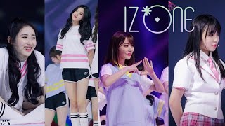 IZONE NEKKOYA  PICK ME OT12 Fancam Stage Mix [upl. by Glanville]