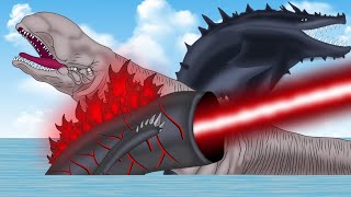 Leviathan VS Sea Eater Zilla VS Exogorth [upl. by Herve]