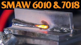 STICK WELDING for Beginners  SMAW 6010 amp 7018 [upl. by Carmella]