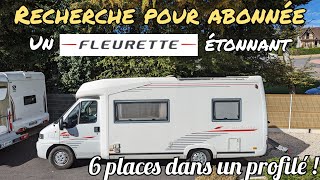 Recherche pour abonné  Un profilé Fleurette très étonnant 6 places avec lit pavillon [upl. by Anil]