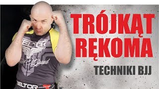 TECHNIKI BJJ Trójkąt rękoma Strefa Sztuk Walki [upl. by Behnken]