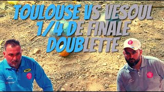 14 de Finale Doublette Toulouse vs Vesoul Trophée des Villes 2022  Pétanque [upl. by Adnert43]