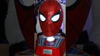 Iron Spider Helmet unboxing ironspider spiderman mcju marvel ironman shorts [upl. by Briney]