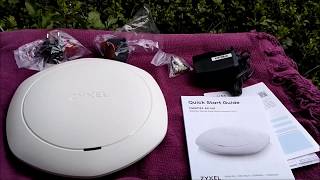 Zyxel NWA1123AC High Density WiFi Access Point  Inside the Box  GADGET EXPLAINED No Commentary [upl. by Eberto]