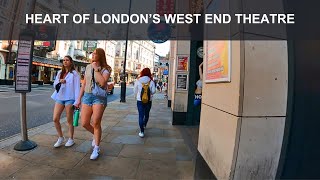 Shaftesbury Avenue walking tour Heart of Londons West End Theatre London Walk England [upl. by Hungarian]