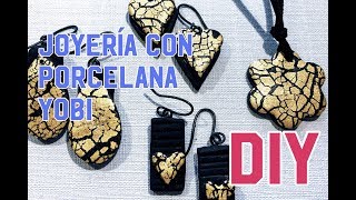 COMO HACER BISUTERÍA CON PORCELANA diseña y crea tus piezas DIY TRUCOS Y TÉCNICAS MANUALIDADES [upl. by Alaet]