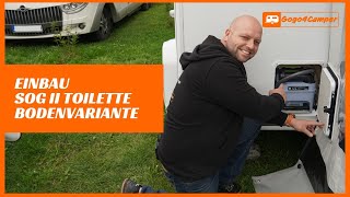 Einbau SOG II Toilettenentlüftung Bodenvariante im Wohnwagen Wohnmobil Funktion amp Erfahrung  DIY [upl. by Farika]