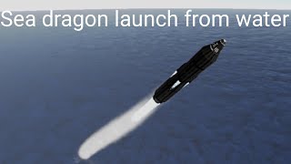 Dragon launch from water [upl. by Pampuch347]