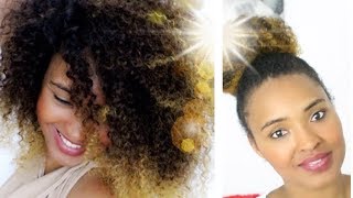 COMMENT FAIRE UN TISSAGE RAPIDE KINKY CURLY POUR ATTACHÉ [upl. by Eugen121]