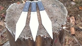 Rough Rider Arrowhead Throwing Knives Review [upl. by Shep428]