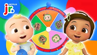 Mystery Wheel of BIG Emotions ❤️ CoComelon Lane  Netflix Jr [upl. by Yespmed3]