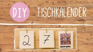 Kalender selber machen Holzkalender mit Fotos [upl. by Atrahc707]