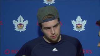 Marlies Post Game Justin Brazeau  December 1 2019 [upl. by Aineles]