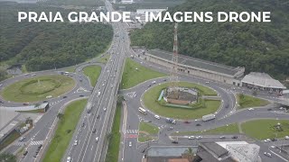 PRAIA GRANDE VISTA DE CIMA  DRONE [upl. by Elimaj]