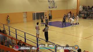 🏀⚓️🌹 Amatori Pescara Vs Roseto basket 2020 [upl. by Yenmor]