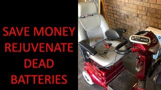 Gopher Mobility Scooter 12V SLA Battery Recondition Rejuvenation CTEK MXS 5 0 Money Saver [upl. by Elberta]