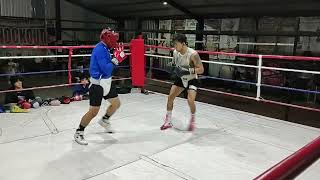 Angel Montiel vs Miguel Rodríguez Gym Nocaut sparring 4 [upl. by Adela]