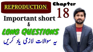 Reproduction chapter 18 Important short and long question  Class 12 biology [upl. by Llenej]