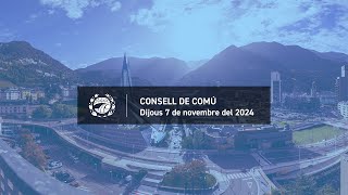 Sessió de Consell de Comú d EscaldesEngordany [upl. by Anayik]