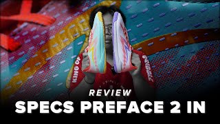 Review Sepatu Futsal Specs Preface 2 IN  Versi Futsal Preface 2 [upl. by Airotciv]