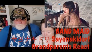 BANDMAID サヨナキドリ Sayonakidori  Grandparents from Tennessee USA react ACOUSTIC VER [upl. by Aineg]