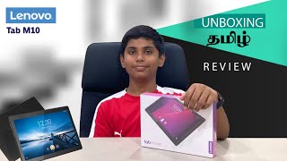 Lenovo Tab M10 Unboxing amp Tamil Review Youngest Youtuber [upl. by Lynette]