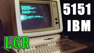 LGR Oddware  IBM 5151 Monitor with MDA amp Hercules Graphics [upl. by Pussej833]