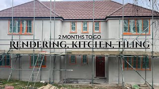 Rendering Kitchen Tiling amp Plastering  18 Months Down 2 To Go [upl. by Landri871]