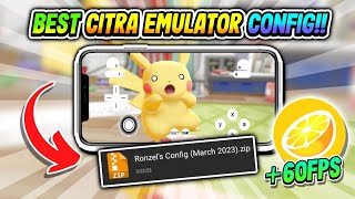 Best Config For Citra Emulator Android  Citra MMJ and Official Lag Fix FPS Boost  March 2023 [upl. by Sel451]