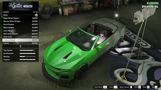 GTA 5  DLC Vehicle Customization  Declasse Vigero ZX Convertible Chevy Camaro SS Convertible [upl. by Severen5]