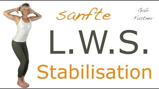 🌾 16 min sanfte LWS Stabilisation  schmerzfreier unterer Rücken ohne Geräte im Stehen [upl. by Anilehs104]