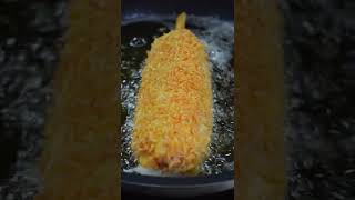 CHEESY CORN DOGS shorts asmr [upl. by Darian]