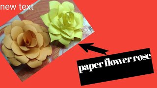 colour paper flower [upl. by Ettennyl]