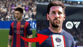 FIF4 14 Next Season Update 2024 NEW  Fixed Faces Kits Squads and working career mode [upl. by Neit94]