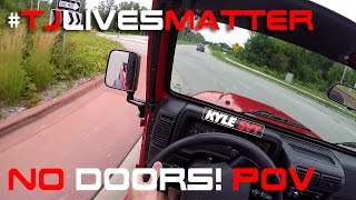 Jeep Wrangler TJ No Doors POV [upl. by Myrtie]