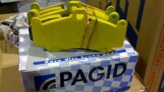 Pagid RS19 Yellow Racing Brake Pads [upl. by Nnyleak]